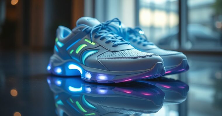 Sneakers lumineuses : le futur de la mode et de la technologie