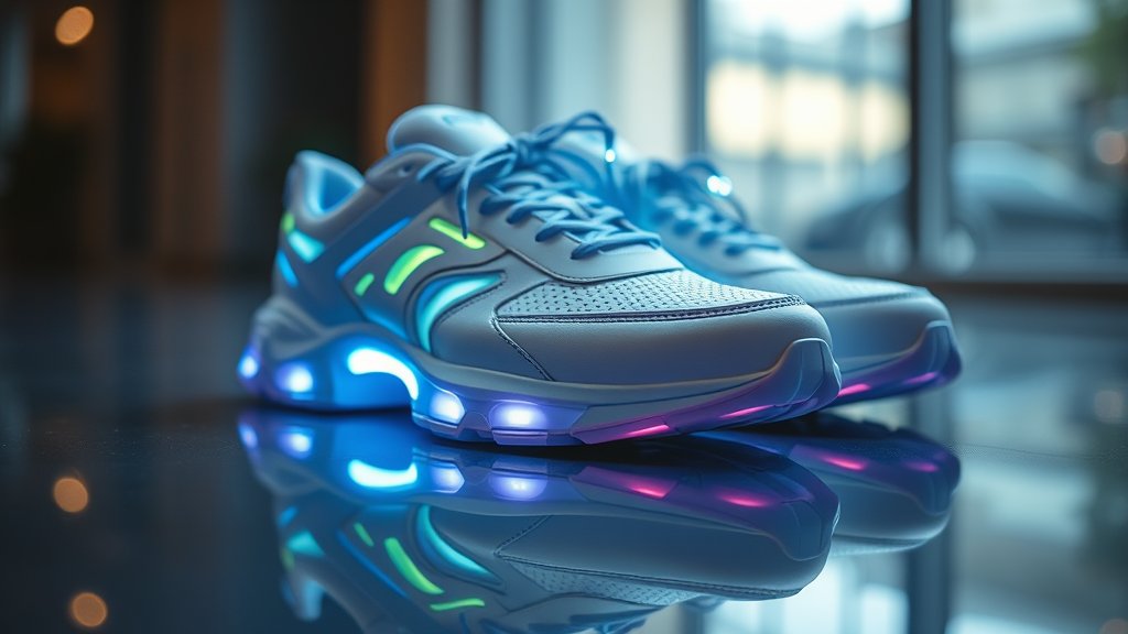 Sneakers lumineuses : le futur de la mode et de la technologie